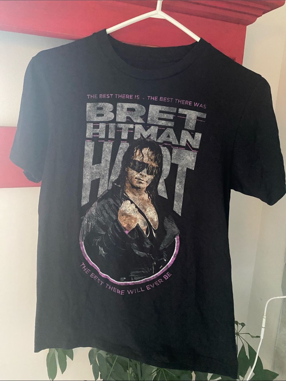 WWE Bret 'Hitman' Hart Graphic TShirt wrestling sport